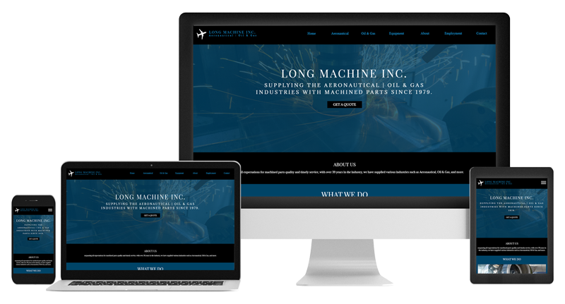 Long-Machine-Website-Design